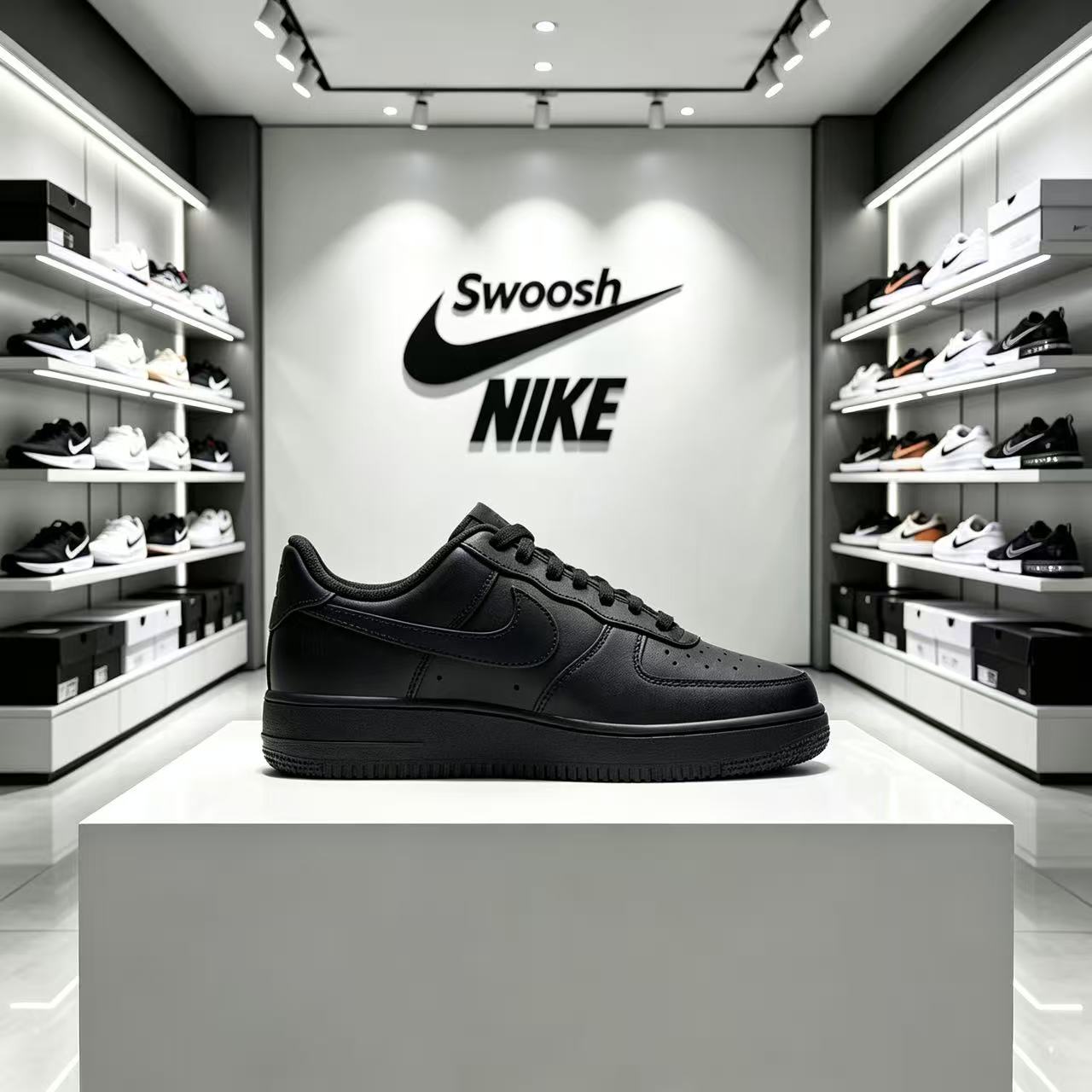 Nike Shoes Air Force 1 - Nike Air Force 1 '07, całkowicie