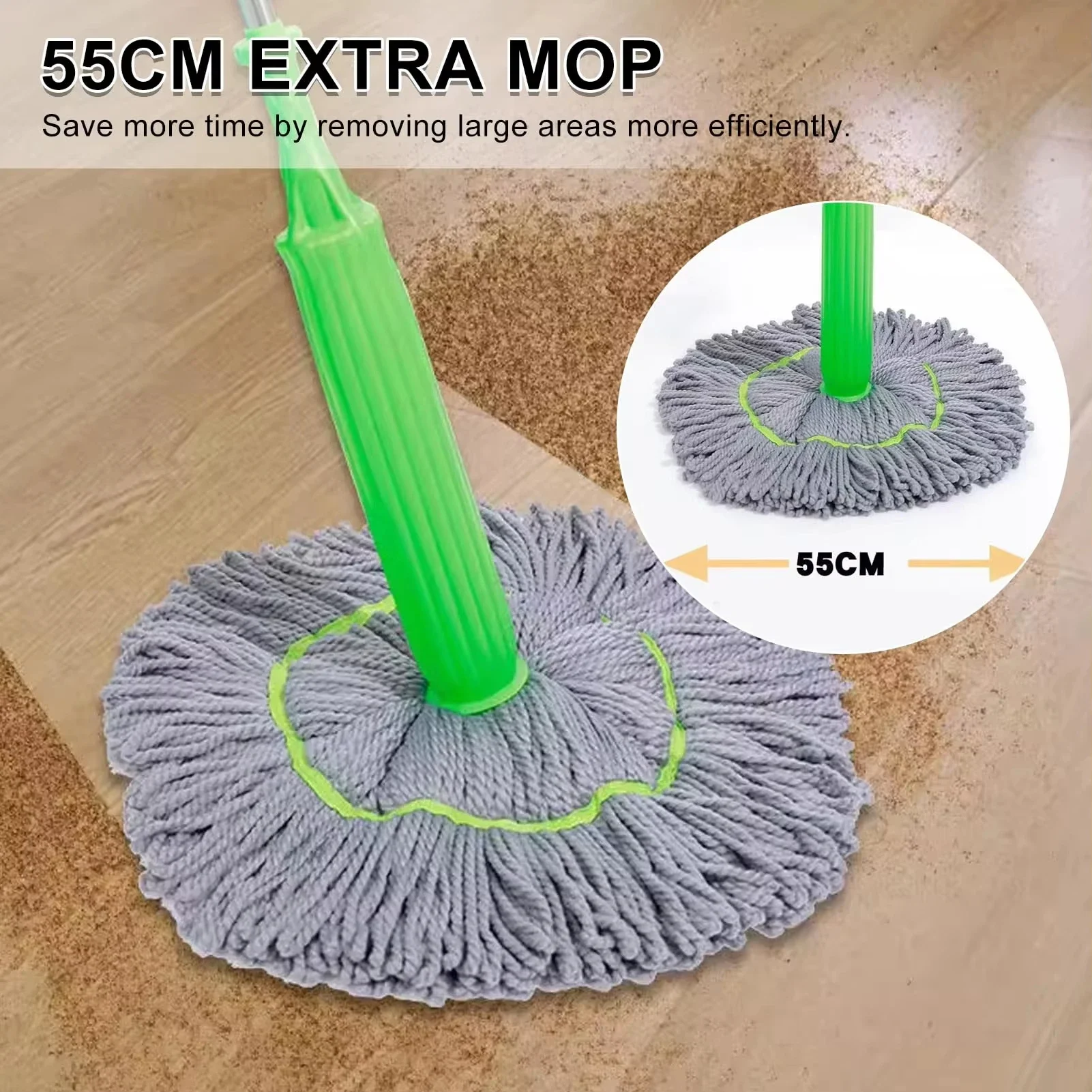 Bamboo Fiber Trunk - Nowa mopa z rękawem z włókna
