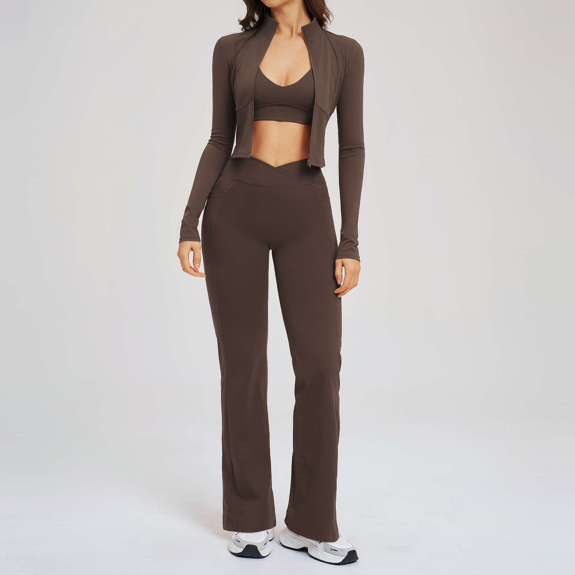 Zestaw do jogi, odzież sportow – Compression Long Pant recenzja i cena